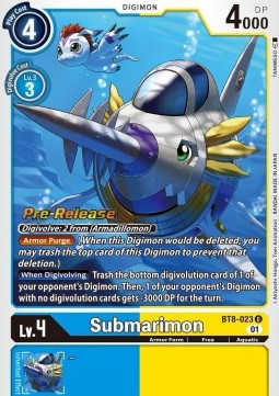 Submarimon (BT8-023) - Promos: New Awakening