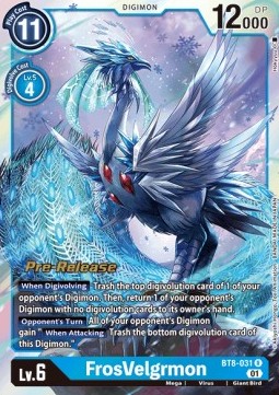 FrosVelgrmon (BT8-031) - Promos: New Awakening