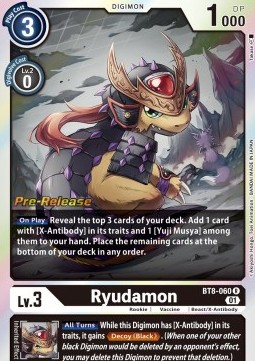 Ryudamon (BT8-060) - Promos: New Awakening