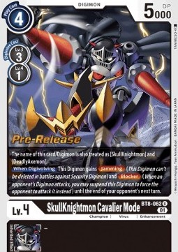 SkullKnightmon Cavalier Mode (BT8-062) - Promos: New Awakening