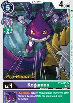 Kogamon (BT8-075) - Promos: New Awakening