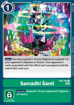 Samadhi Santi (BT8-102) - Promos: New Awakening