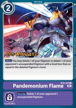 Pandemonium Flame (BT8-107) - Promos: New Awakening