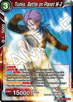 Trunks, Battle on Planet M-2 - Ultimate Squad