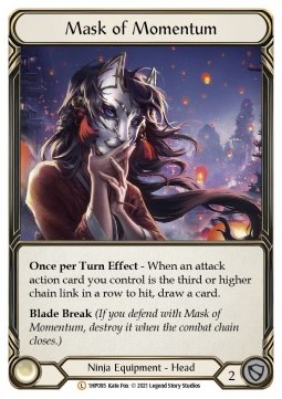 Mask of Momentum (Regular) - History Pack 1