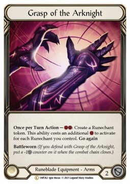 Grasp of the Arknight (Regular) - History Pack 1