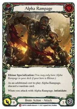 Alpha Rampage (Regular) - History Pack 1