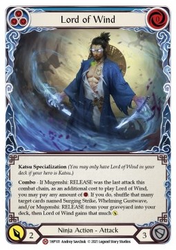 Lord of Wind (Regular) - History Pack 1