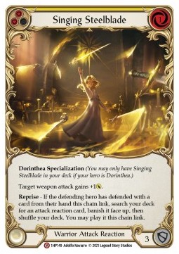 Singing Steelblade (Regular) - History Pack 1