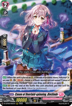Canon of Overlaid-spinning, Dietlinde [D Format] (V.1 - Triple Rare) - Lyrical Monasterio: It’s a New School Term!