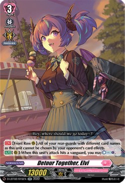 Detour Together, Elvi [D Format] (V.1 - Double Rare) - Lyrical Monasterio: It’s a New School Term!