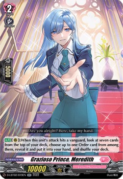 Grazioso Prince, Meredith [D Format] (V.1 - Double Rare) - Lyrical Monasterio: It’s a New School Term!