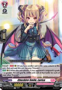 Cheshire Smile, Larisa [D Format] (V.1 - Rare) - Lyrical Monasterio: It’s a New School Term!