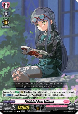 Faithful Eye, Liliana [D Format] (V.1 - Common) - Lyrical Monasterio: It’s a New School Term!