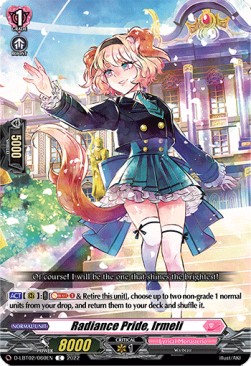 Radiance Pride, Irmeli [D Format] (V.1 - Common) - Lyrical Monasterio: It’s a New School Term!
