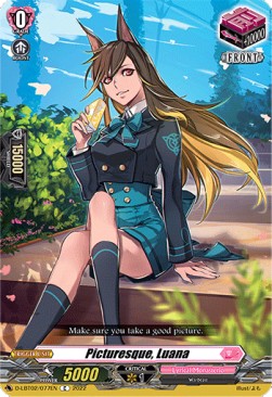 Picturesque, Luana [D Format] (V.1 - Common) - Lyrical Monasterio: It’s a New School Term!