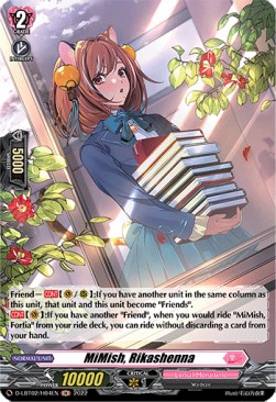 MiMish, Rikashenna [D Format] (V.2 - Holo) - Lyrical Monasterio: It’s a New School Term!