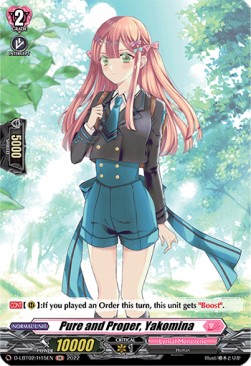 Pure and Proper, Yakomina [D Format] (V.2 - Holo) - Lyrical Monasterio: It’s a New School Term!