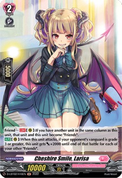 Cheshire Smile, Larisa [D Format] (V.2 - Holo) - Lyrical Monasterio: It’s a New School Term!