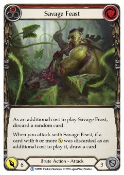 Savage Feast (Red) (Regular) - History Pack 1