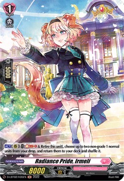 Radiance Pride, Irmeli [D Format] (V.2 - Holo) - Lyrical Monasterio: It’s a New School Term!