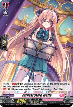 Earnest Stare, Ivetta [D Format] (V.2 - Holo) - Lyrical Monasterio: It’s a New School Term!