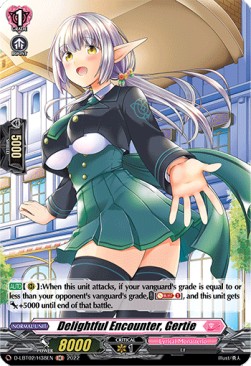 Delightful Encounter, Gertie [D Format] (V.2 - Holo) - Lyrical Monasterio: It’s a New School Term!