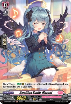 Awaiting Smile, Maruel [D Format] (V.2 - Holo) - Lyrical Monasterio: It’s a New School Term!