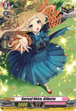 Surreal Voice, Gilberta [D Format] (V.2 - Holo) - Lyrical Monasterio: It’s a New School Term!