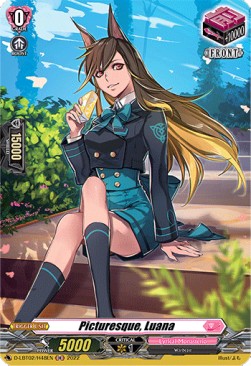 Picturesque, Luana [D Format] (V.2 - Holo) - Lyrical Monasterio: It’s a New School Term!