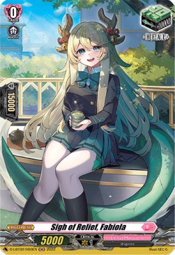 Sigh of Relief, Fabiola [D Format] (V.2 - Holo) - Lyrical Monasterio: It’s a New School Term!