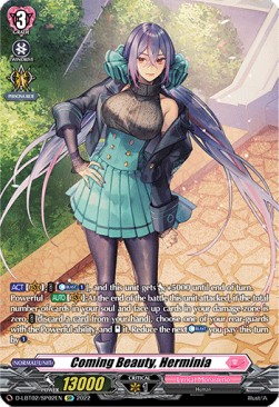 Coming Beauty, Herminia [D Format] (V.3 - Special Parallel) - Lyrical Monasterio: It’s a New School Term!
