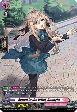 Sound in the Wind, Ducayla [D Format] (V.2 - Special Parallel) - Lyrical Monasterio: It’s a New School Term!