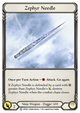 Zephyr Needle (Regular) - History Pack 1