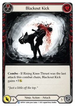 Blackout Kick (Red) (Regular) - History Pack 1