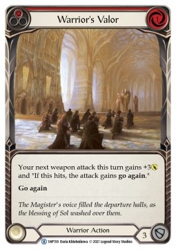 Warrior's Valor (Red) (Regular) - History Pack 1