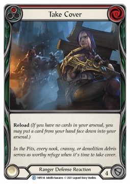 Take Cover (Red) (Regular) - History Pack 1