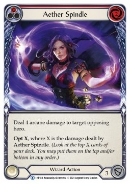 Aether Spindle (Red) (Regular) - History Pack 1