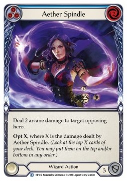Aether Spindle (Blue) (Regular) - History Pack 1