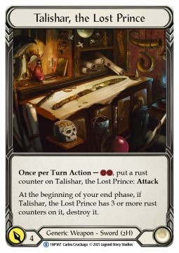 Talishar, the Lost Prince (Regular) - History Pack 1
