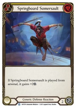 Springboard Somersault (Regular) - History Pack 1