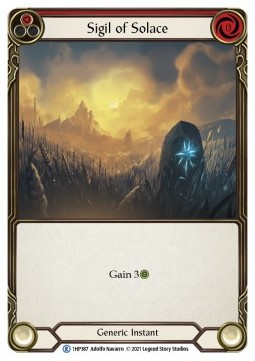 Sigil of Solace (Red) (Regular) - History Pack 1