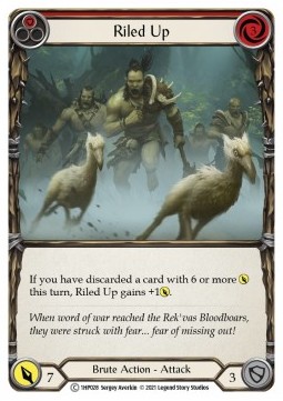 Riled Up (Red) (Regular) - History Pack 1
