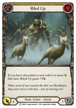 Riled Up (Yelllow) (Regular) - History Pack 1