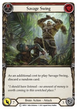 Savage Swing (Red) (Regular) - History Pack 1