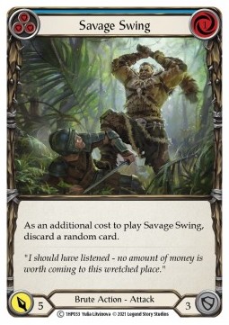Savage Swing (Blue) (Regular) - History Pack 1