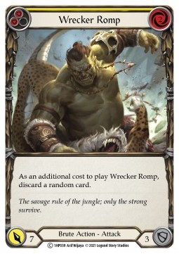 Wrecker Romp (Yellow) (Regular) - History Pack 1