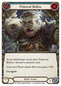 Primeval Bellow (Blue) (Regular) - History Pack 1