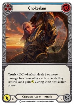 Chokeslam (Blue) (Regular) - History Pack 1