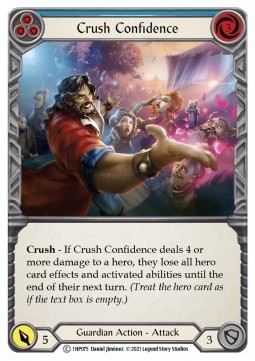 Crush Confidence (Blue) (Regular) - History Pack 1